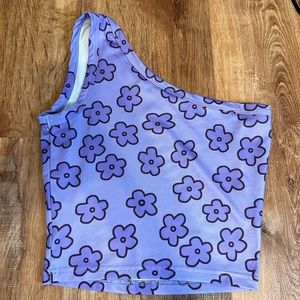 SHEIN One Shoulder Top